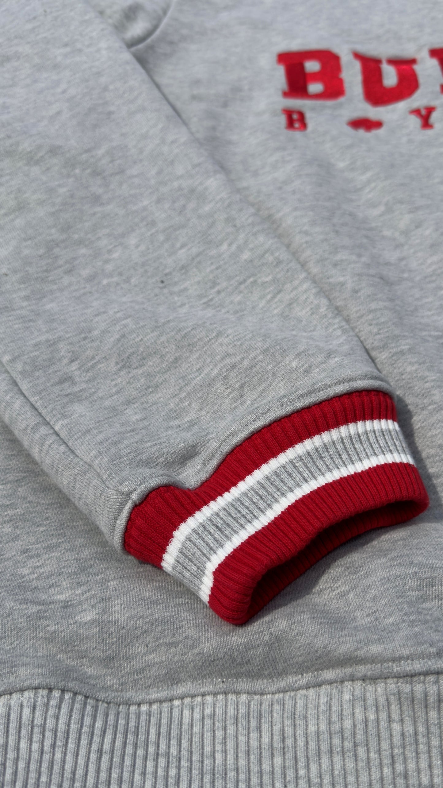 Varsity Embroidered Buffalo Crewneck - BY100
