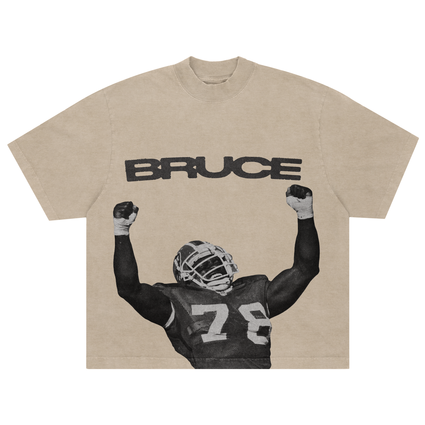 "BRUCE" Heavyweight Tee - BY100