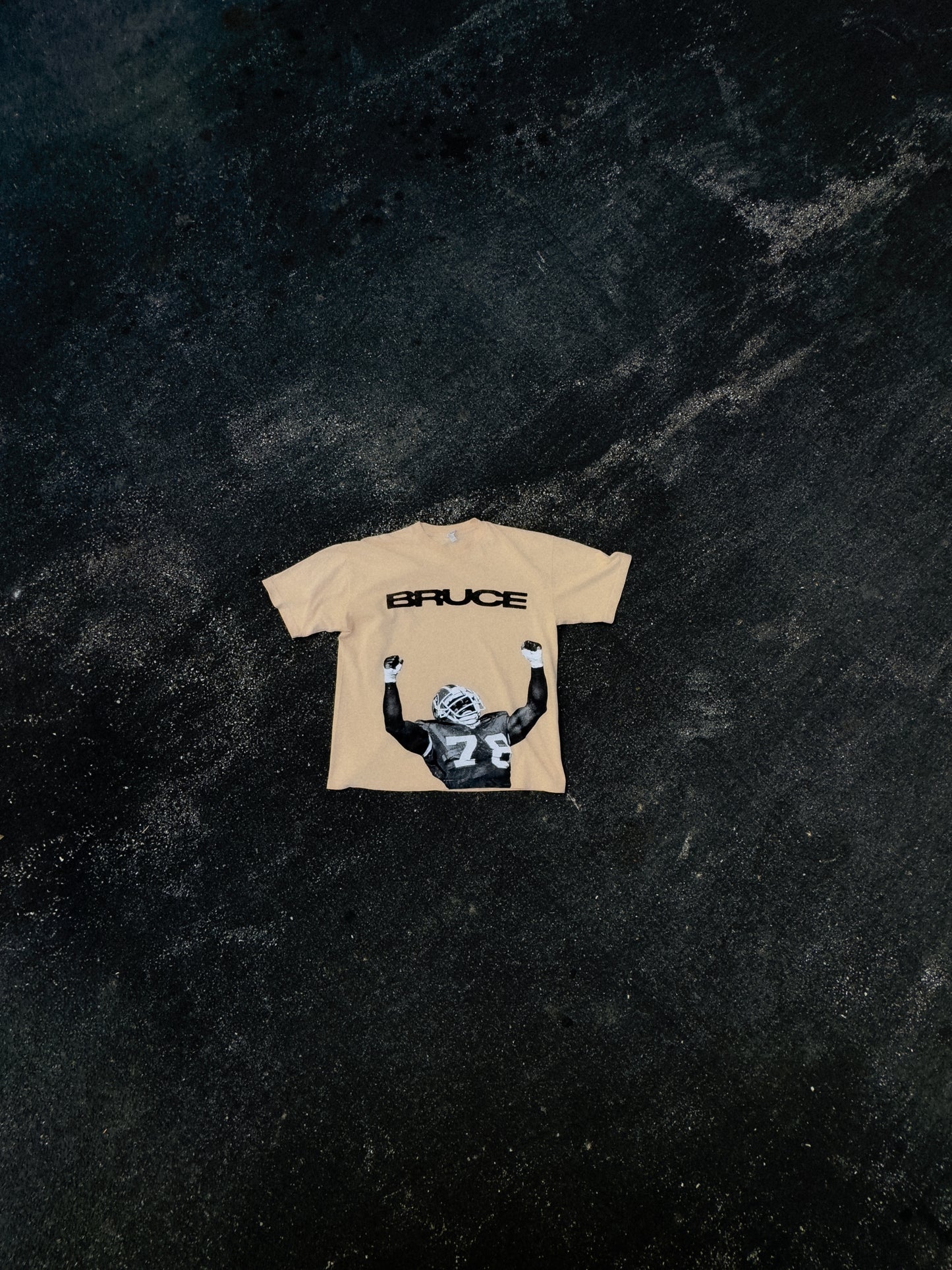 "BRUCE" Heavyweight Tee - BY100
