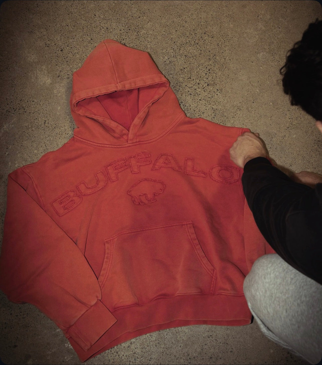 Distressed Hoodie - BY100